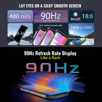 BLACKVIEW BV8800 wytrzymały smartfon 8GB + 128GB telefon komórkowy Helio G96 wyświetlacz 90Hz telefon komórkowy 8380mAh 50MP aparaty globalna wersja 2